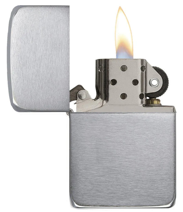 Zippo Replica 1941 Brusched Chrome - Kveikjari