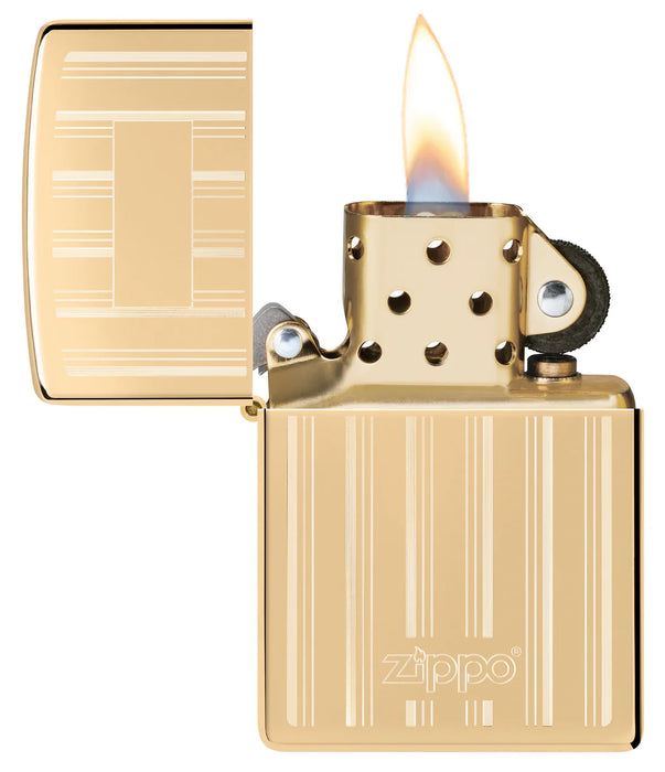 Zippo Elegant 2-sided Design - Kveikjari