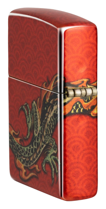 Zippo Dragon Fusion Red - Kveikjari