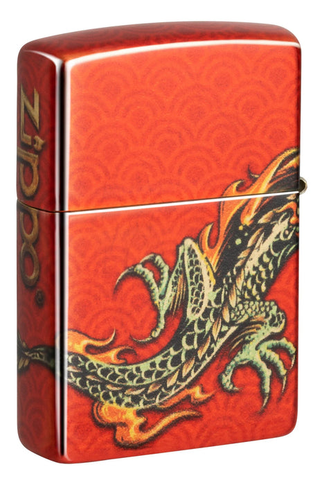 Zippo Dragon Fusion Red - Kveikjari