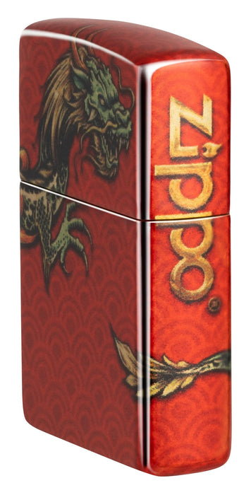 Zippo Dragon Fusion Red - Kveikjari