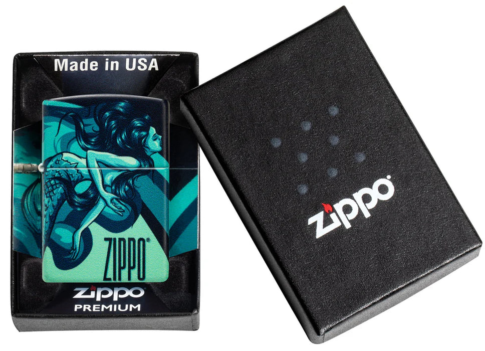 Zippo Mermaid Color Matte - Kveikjari