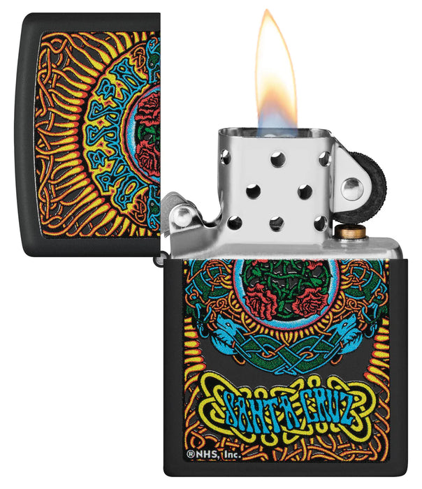 Zippo Santa Cruz Dressen Rose - Kveikjari