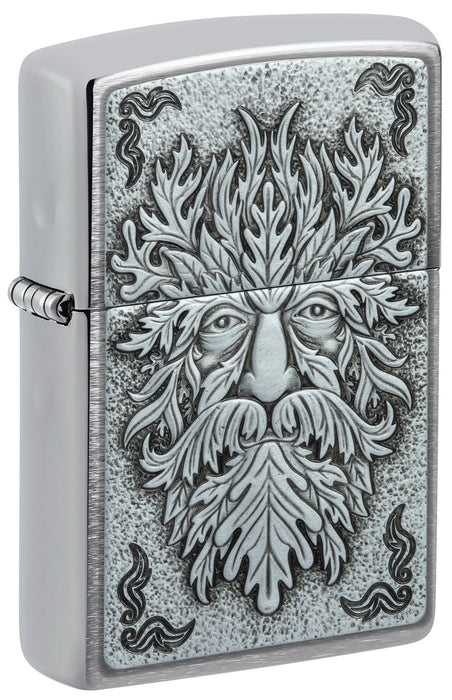 Zippo Green Man Emblem - Kveikjari