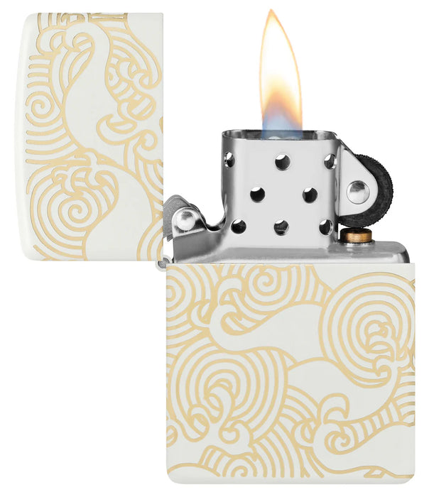 Zippo Waves Pattern - Kveikjari