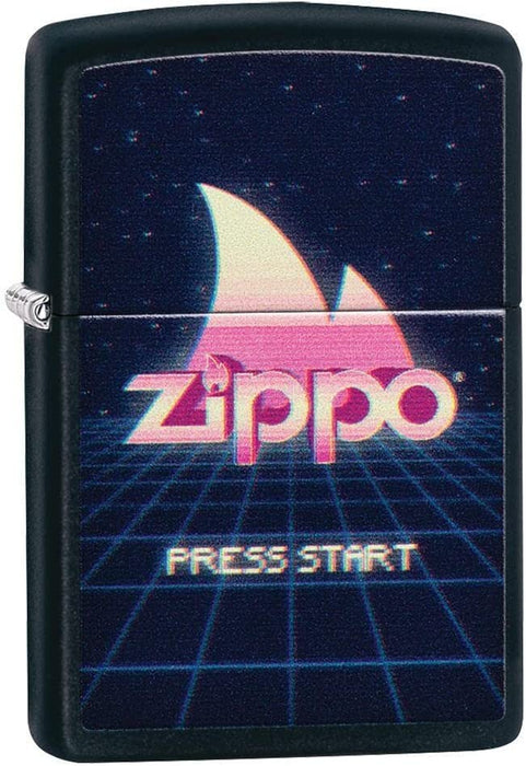 Zippo Gaming Games Black Matte - Kveikjari