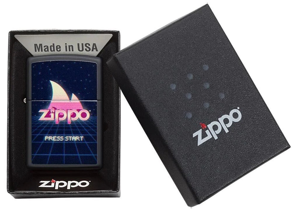 Zippo Gaming Games Black Matte - Kveikjari