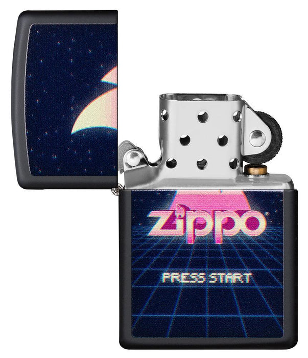 Zippo Gaming Games Black Matte - Kveikjari