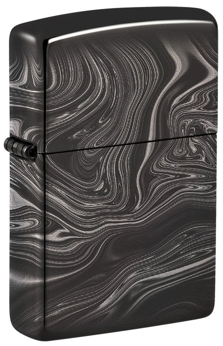 Zippo Marble Pattern HP Black - Kveikjari