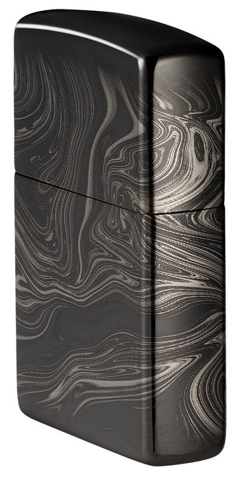 Zippo Marble Pattern HP Black - Kveikjari