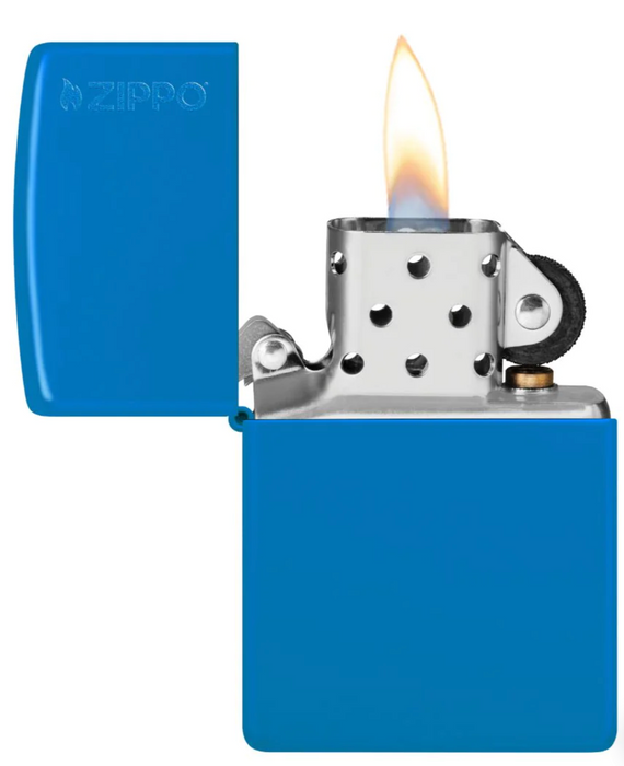 Zippo Regular Sky Blue Matte - Kveikjari